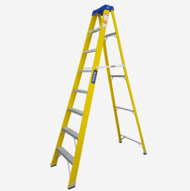 ESCALERA UN ACCESO INCO FIBRA DE VIDRIO 8P