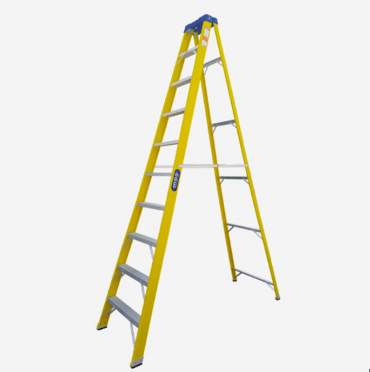 ESCALERA UN ACCESO INCO FIBRA DE VIDRIO 10P